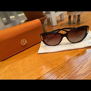 Tory Burch sunglasses with hard case